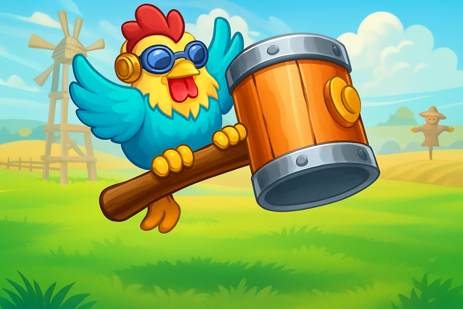 Chicken Smash gameplay